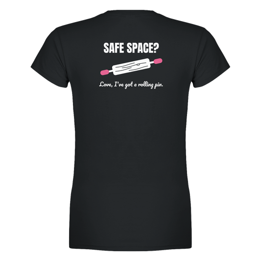 Safe Space? Love, I've Got A Rolling Pin, alternative view