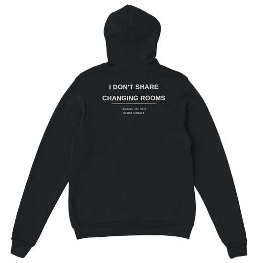 I Don't Share Changing Rooms Hoodie, alternative view