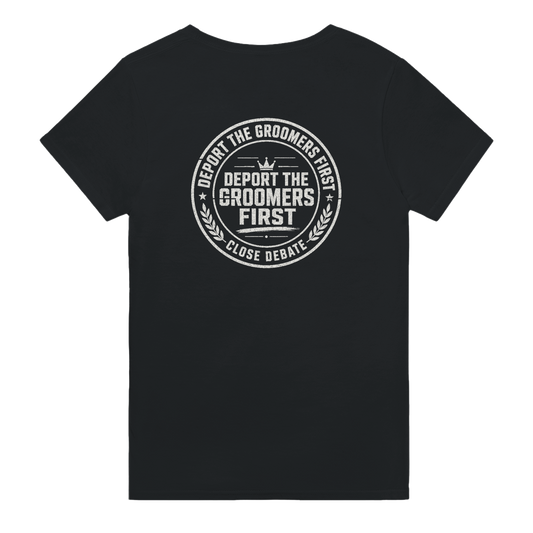 Deport The Groomers First (Back Print), alternative view