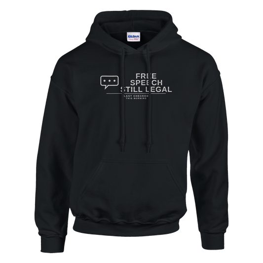 Free Speech Still Legal Hoodie, alternative view