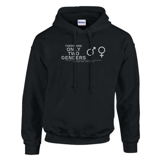 There Are Only Two Genders Hoodie, alternative view