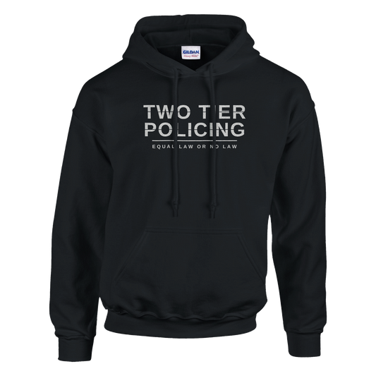Two Tier Policing Hoodie, alternative view