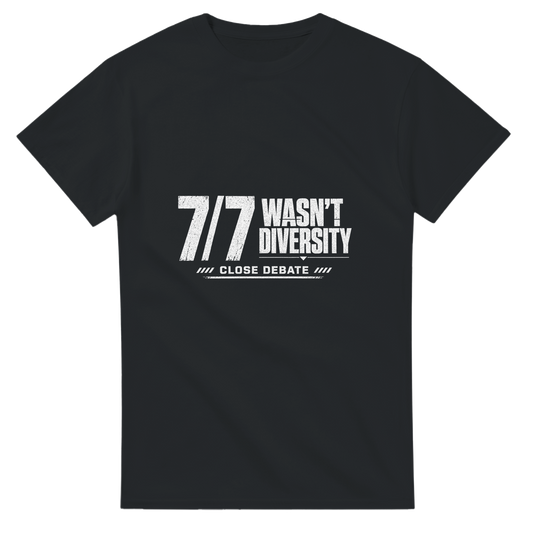 7/7 Wasn't Diversity, alternative view