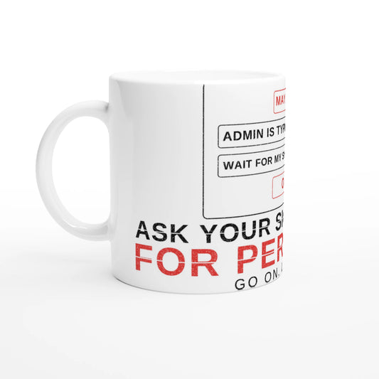 Ask Signal Group Permission Mug