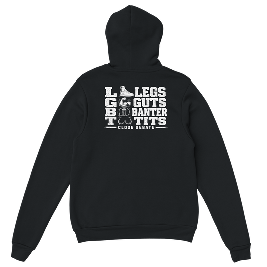 I Support LGBT (Legs Guts Banter Tits) Hoodie, alternative view