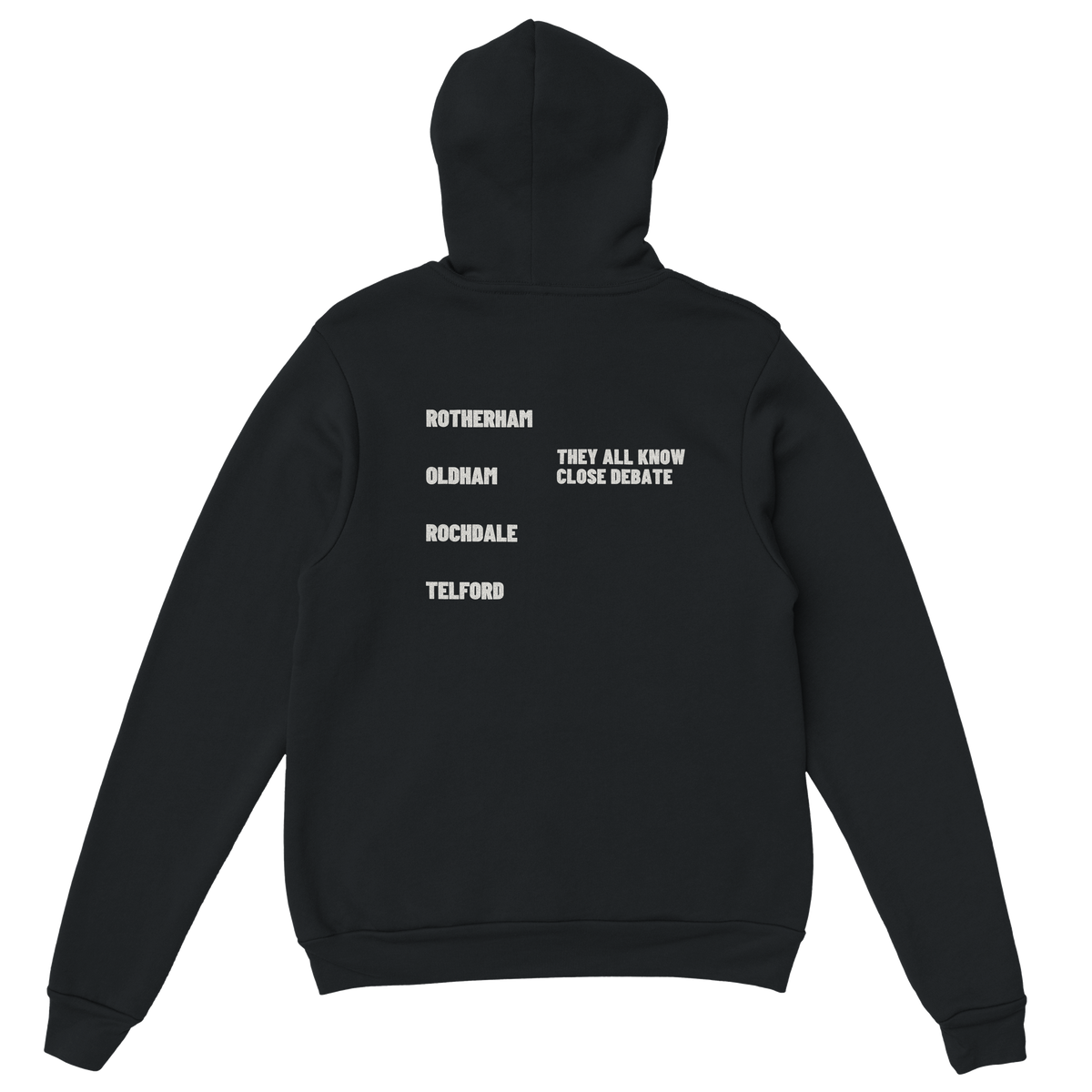 Rotherham Oldham Rochdale Telford (They All Know) Hoodie