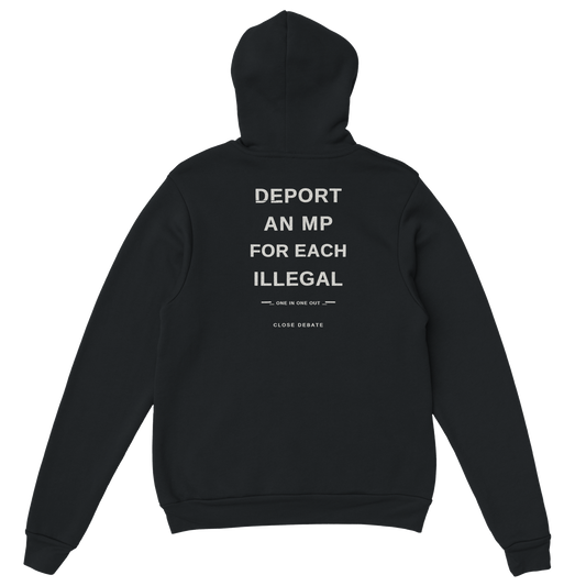 Deport An MP For Each Illegal Hoodie, alternative view