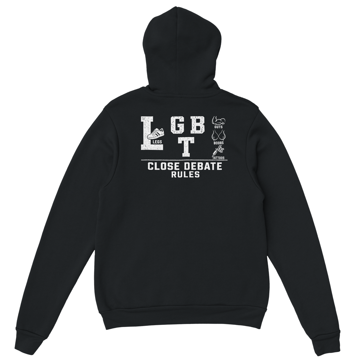 I Support LGBT (Legs Guts Boobs Tattoos) Hoodie