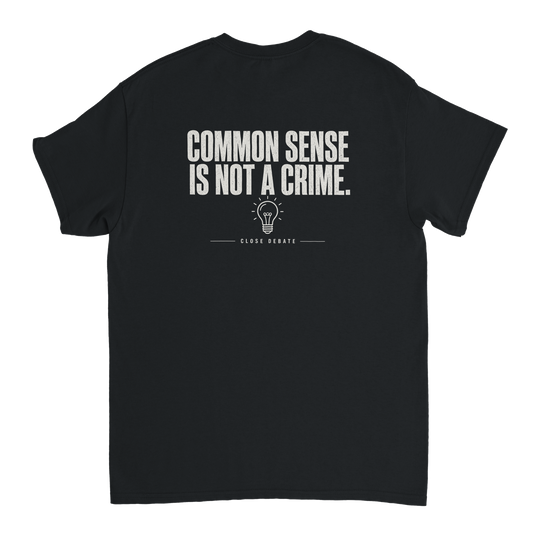 Common Sense Is Not a Crime, alternative view