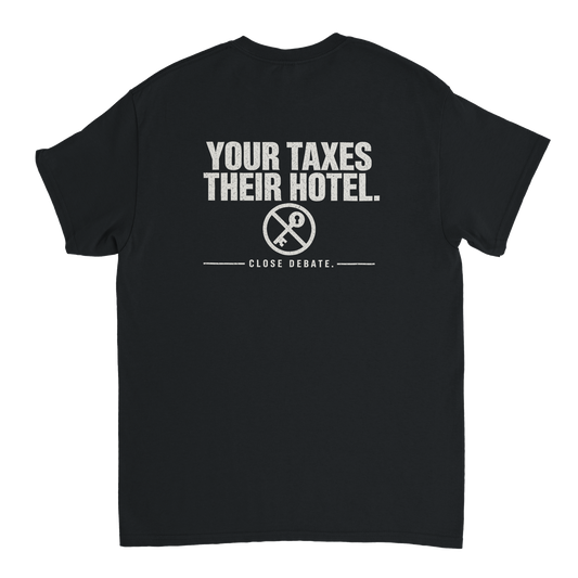 Your Taxes Their Hotel, alternative view