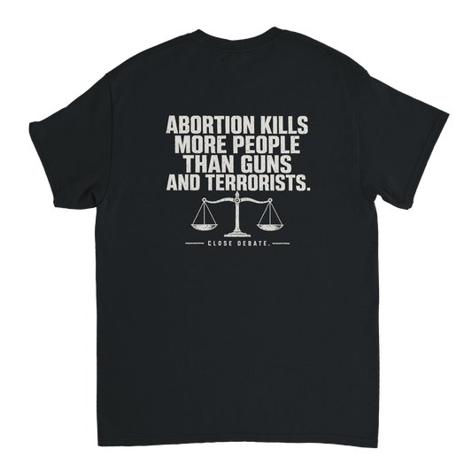 Abortion Kills More People Than Guns and Terrorists, alternative view
