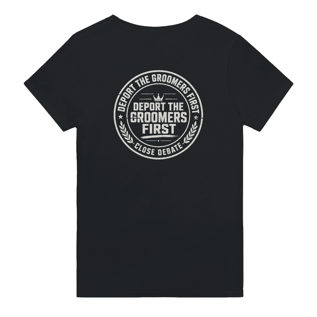 Deport The Groomers First (Back Print)