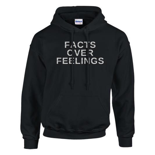 Facts Over Feelings Hoodie, alternative view