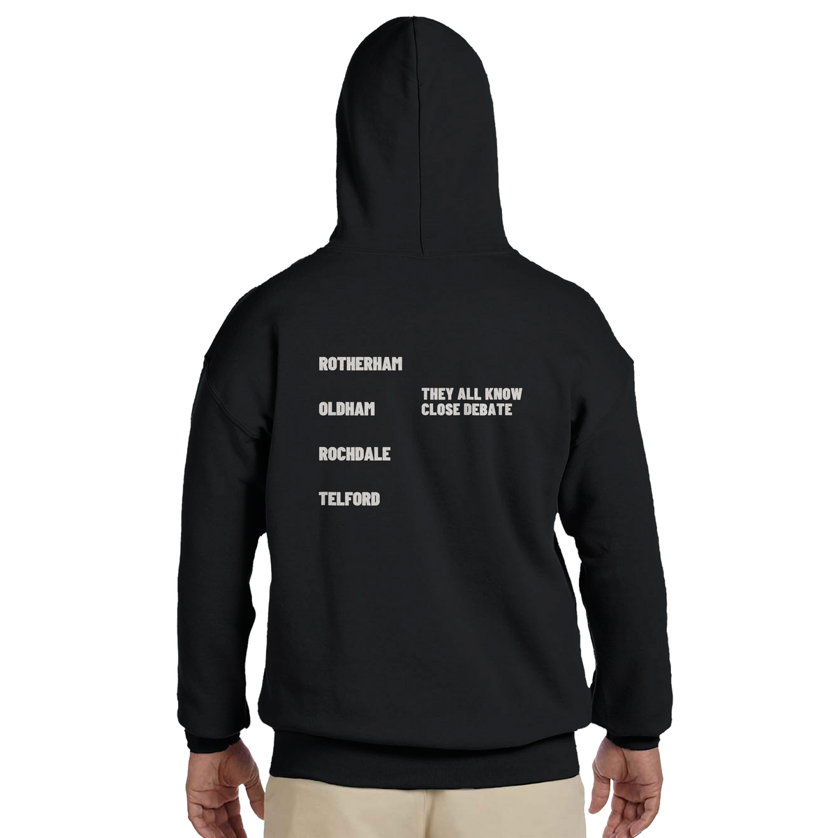 Rotherham Oldham Rochdale Telford (They All Know) Hoodie