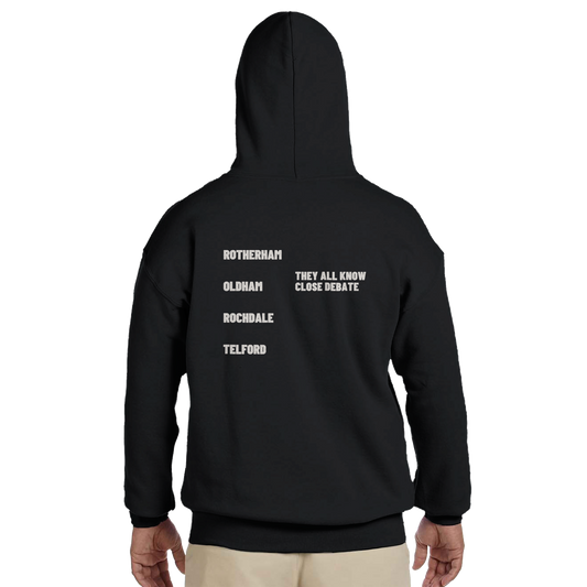Rotherham Oldham Rochdale Telford (They All Know) Hoodie