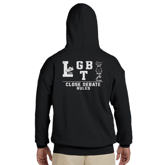I Support LGBT (Legs Guts Boobs Tattoos) Hoodie