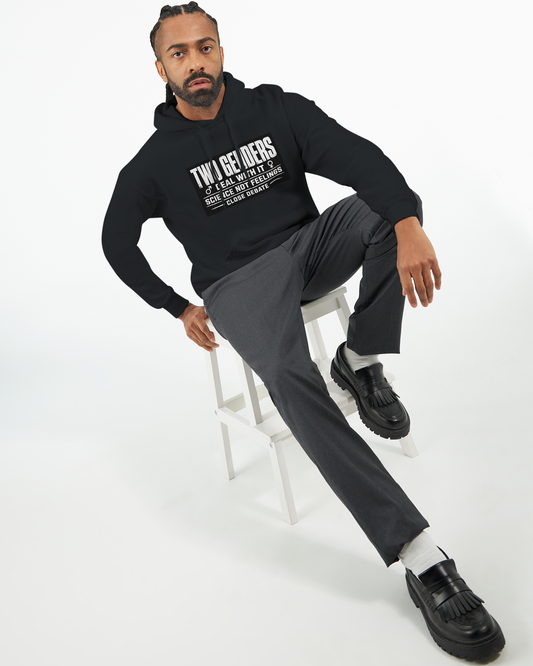 Two Genders. Deal With It. Hoodie