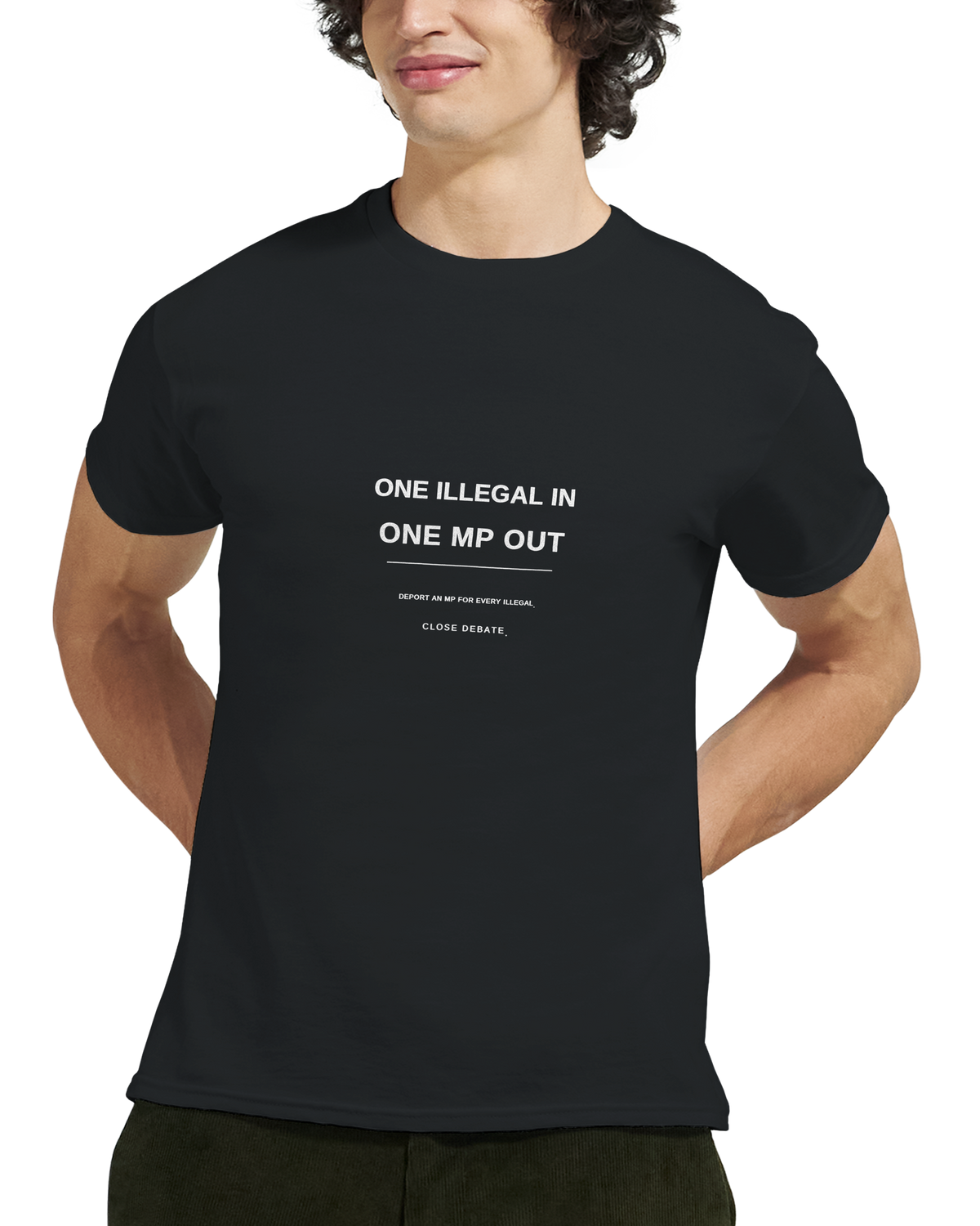 One Illegal In · One MP Out